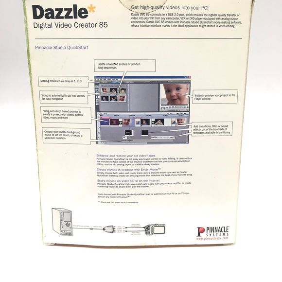 Dazzle Digital Video Creator 85 DVC-80 Camcorders - Picture 6 of 6